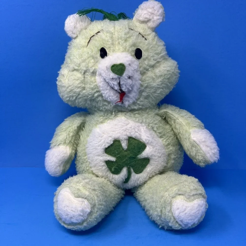 Green Teddy Bear GOOD LUCK 16